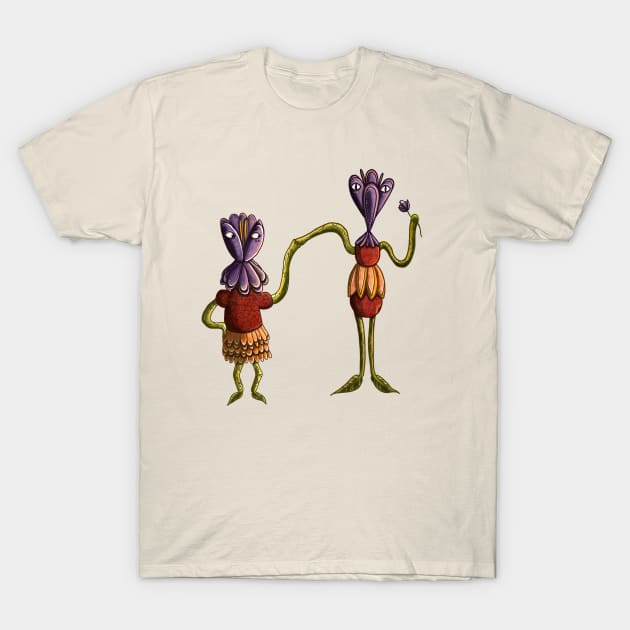 The Crocus Sisters T-Shirt by freedzart